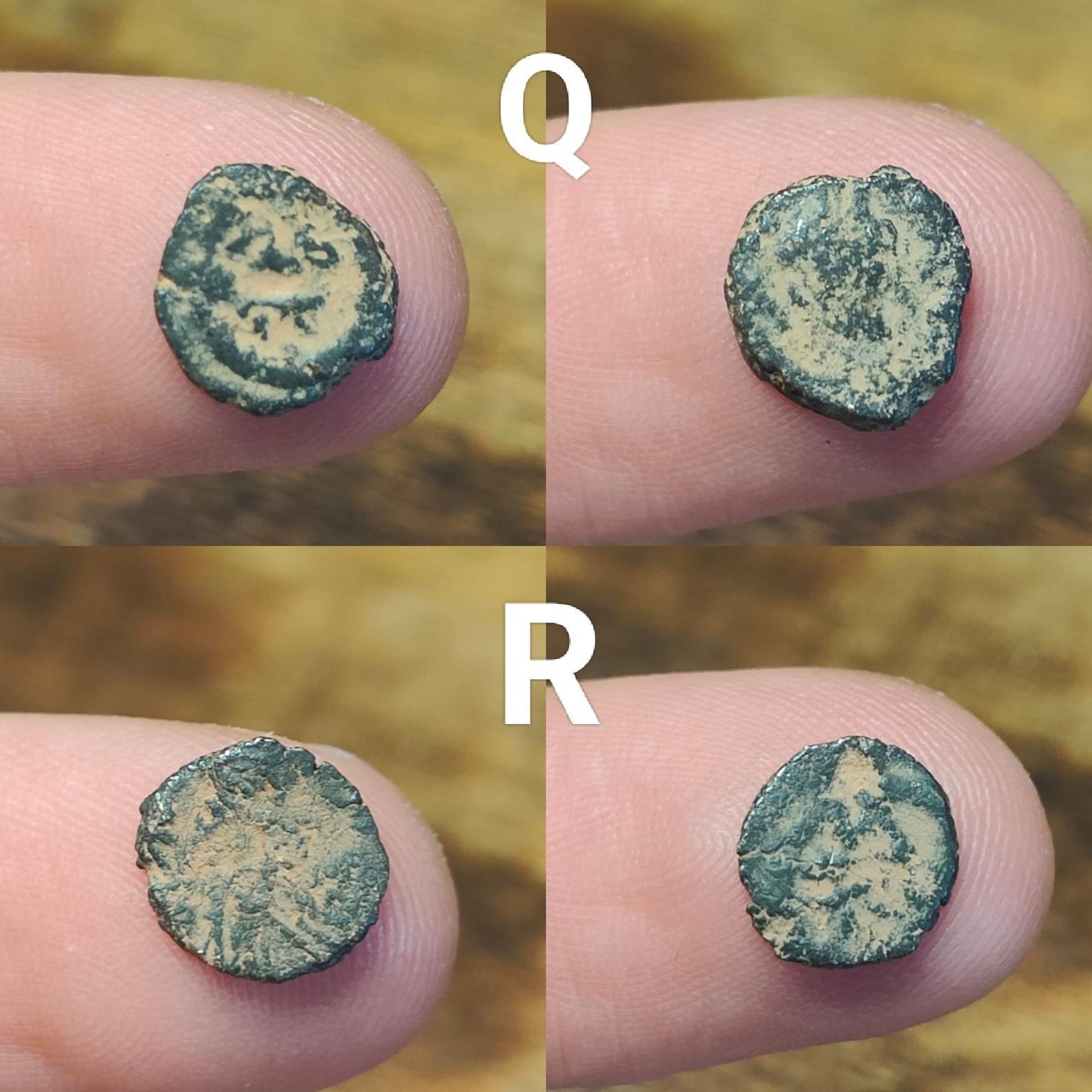 Ancient Roman/Greek minim coins, Genuine tiny coins over 1600 years old - VPUKcoins