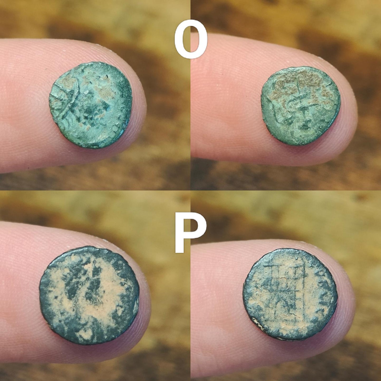 Ancient Roman/Greek minim coins, Genuine tiny coins over 1600 years old - VPUKcoins