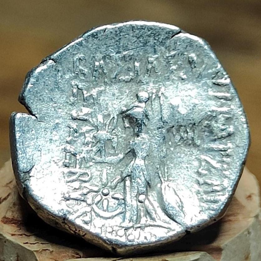 Ariobarzanes III, King of Cappadocia, 52 - 42 BC, silver drachm, Athena reverse, Ancient Greek coin - VPUKcoins