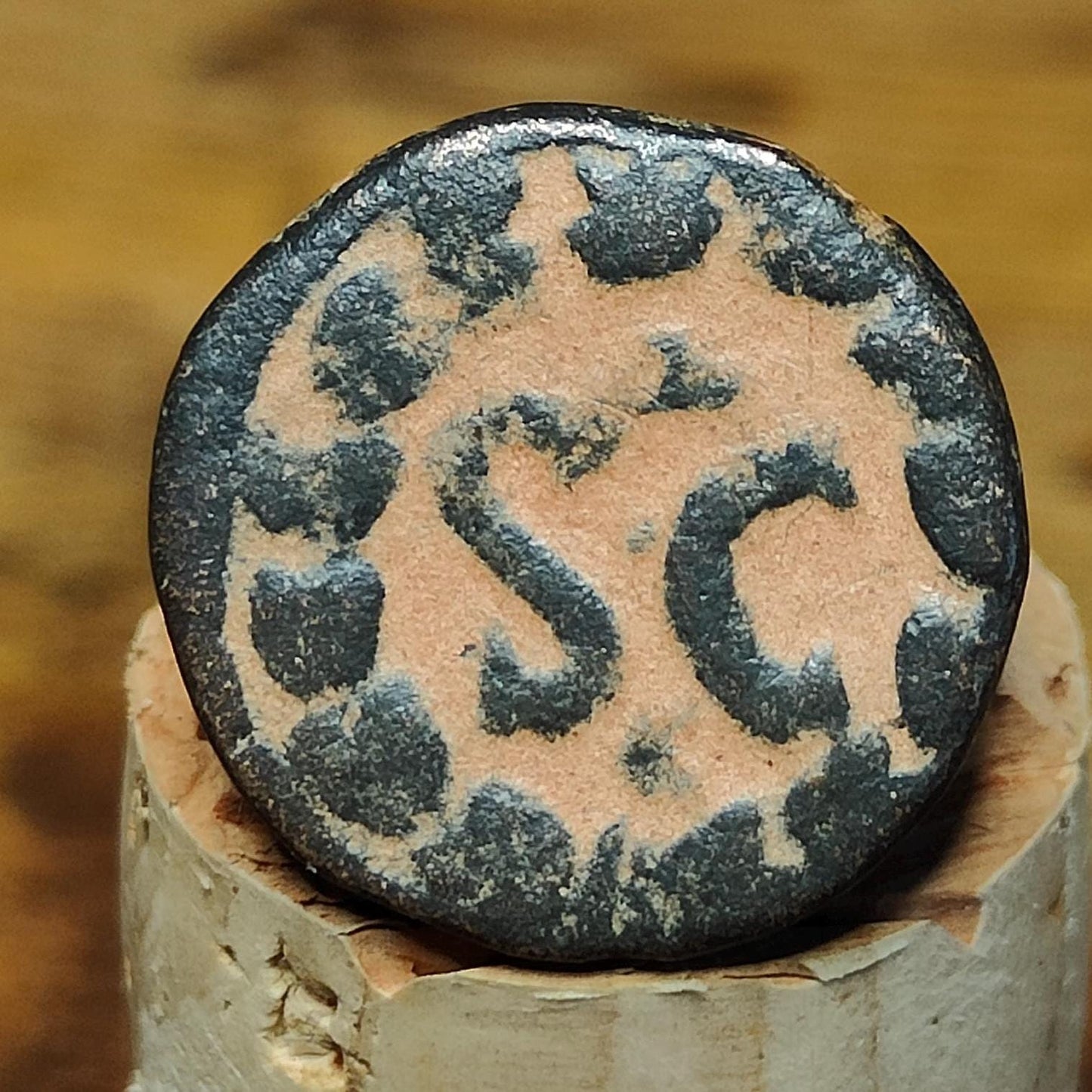 Authentic Diadumenian Roman Coin, Ancient Semis Provincial Issue - VPUKcoins