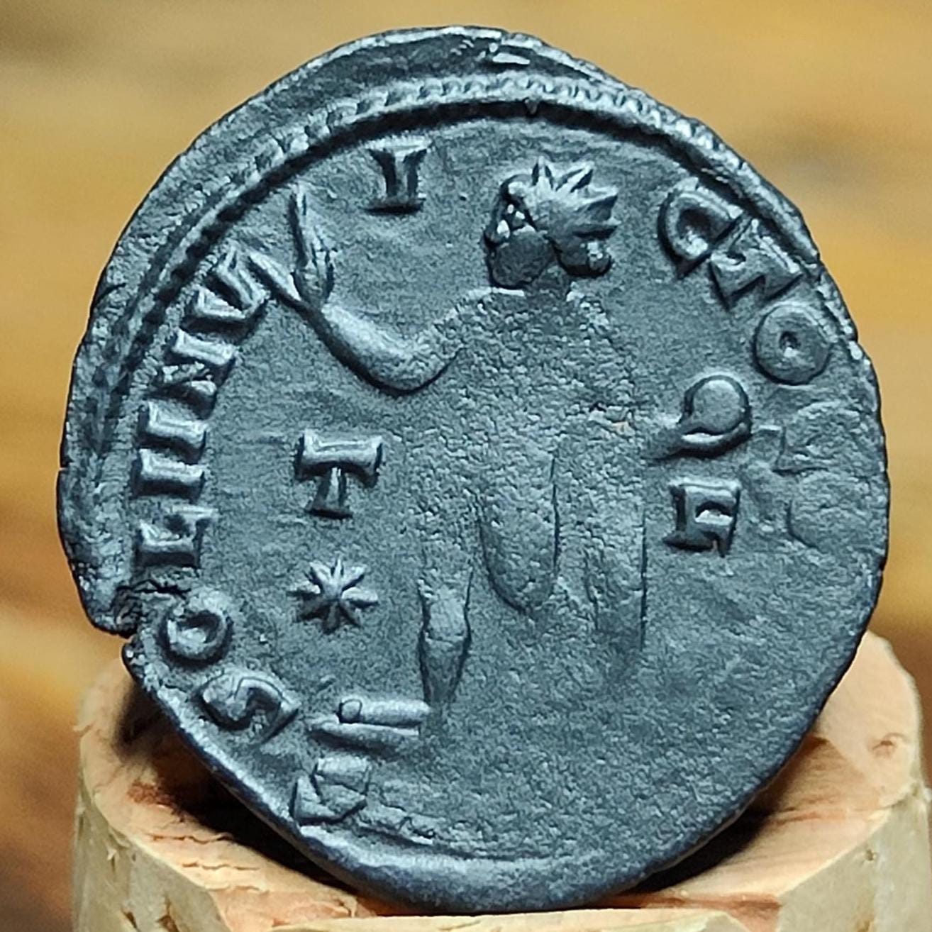 Constantine the Great Roman coin with Sol reverse, high grade ancient Nummus - VPUKcoins