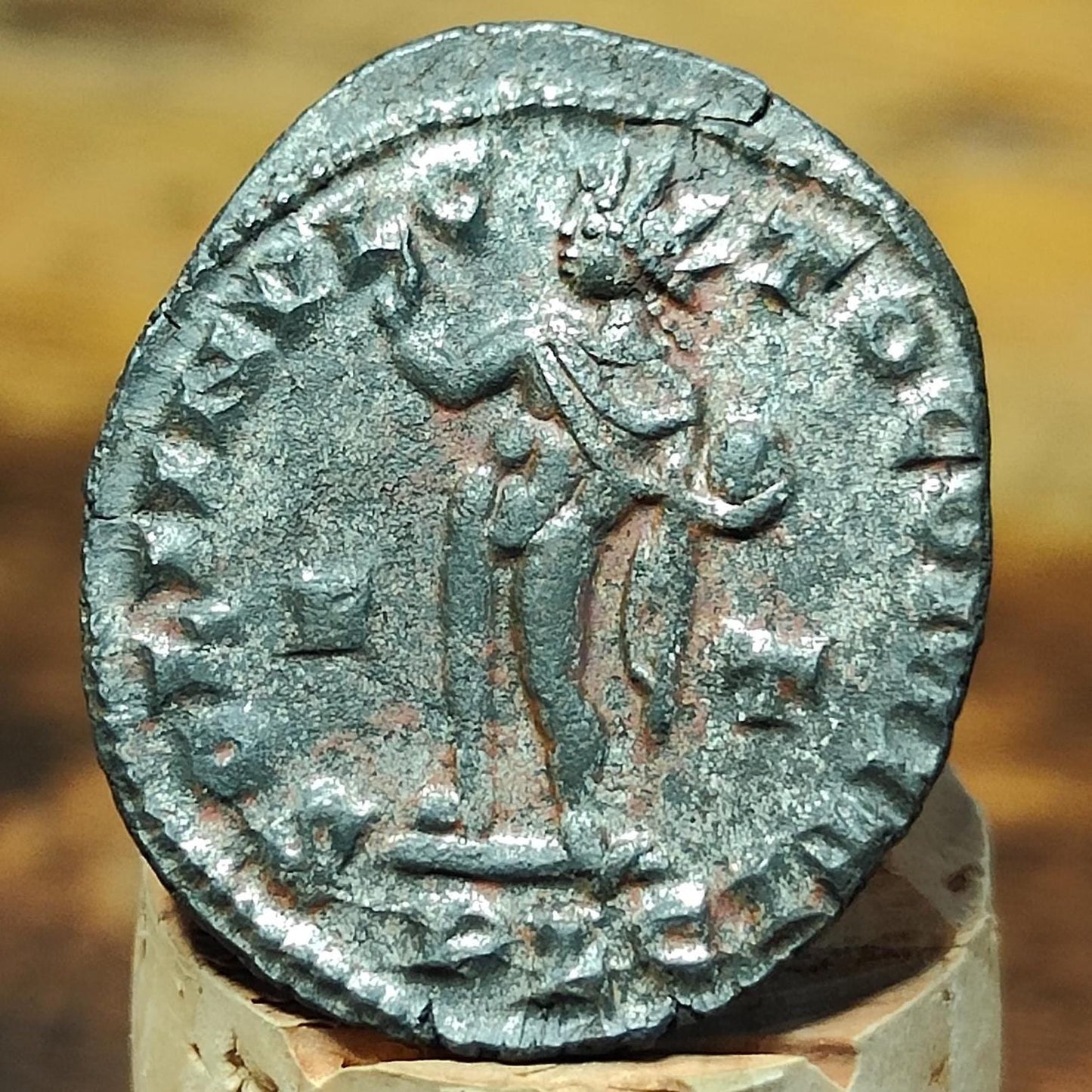 Constantine the great Roman coin with sun god reverse, 4th century ancient nummus AE2 - VPUKcoins