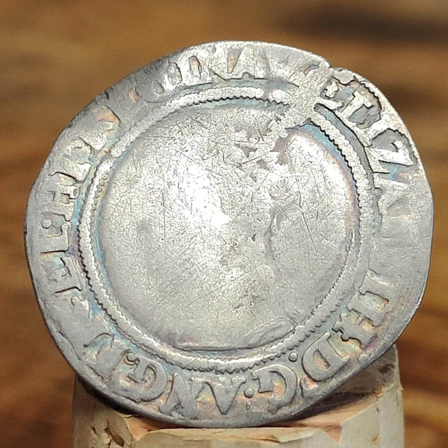 Elizabeth I Tudor hammered silver six pence dated 1570 - VPUKcoins