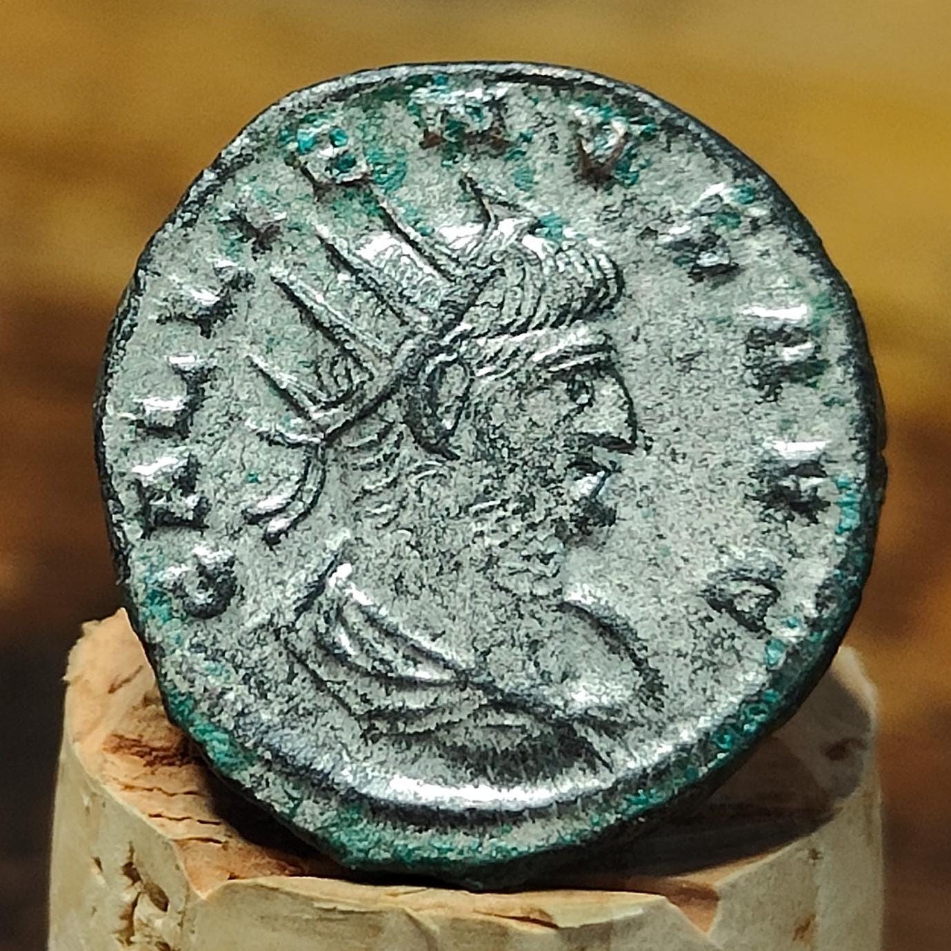 Emperor Gallienus Roman coin, 3rd century ancient Antoninianus, Salus reverse - VPUKcoins