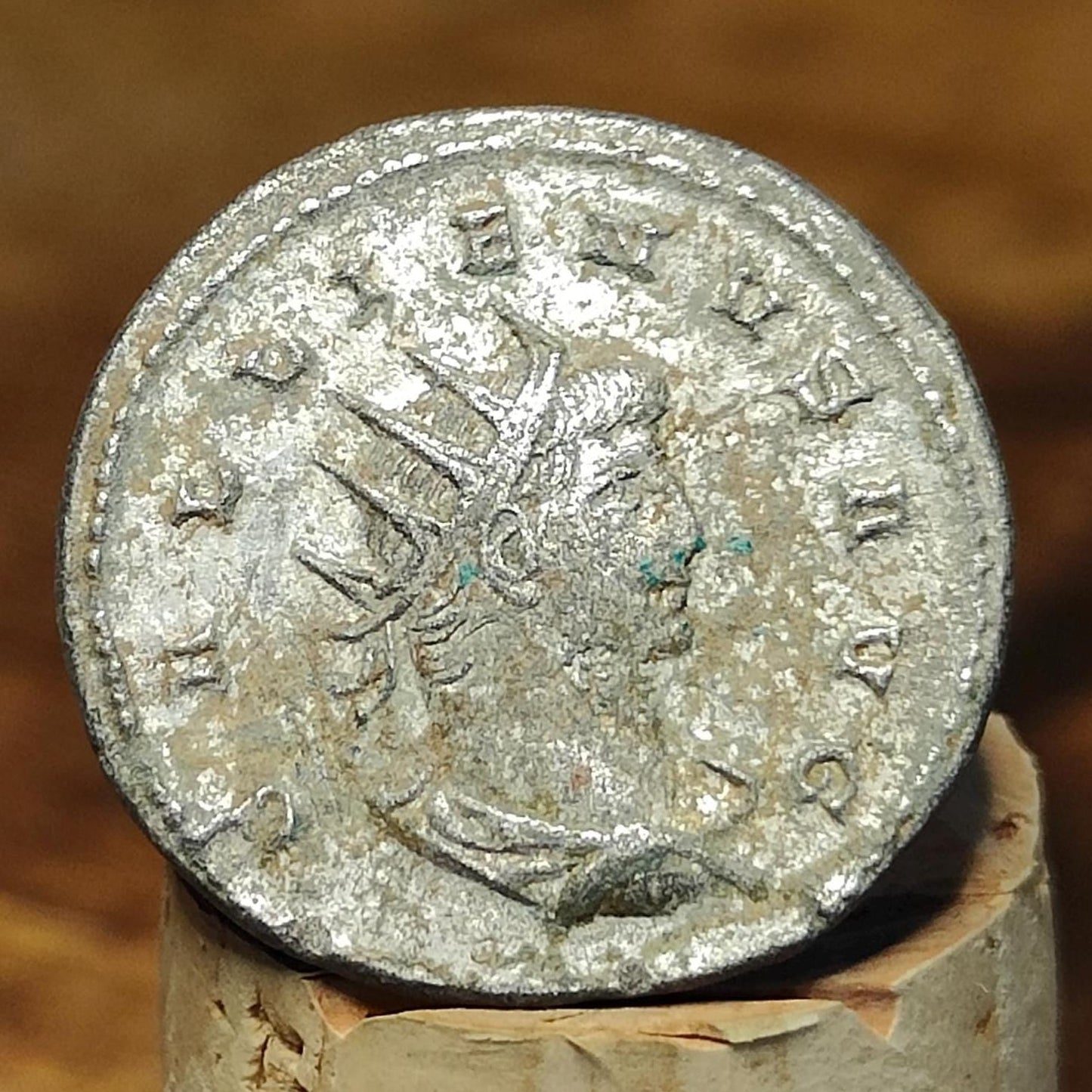 Emperor Gallienus Roman coin, 3rd century ancient Antoninianus, Virtus reverse - VPUKcoins