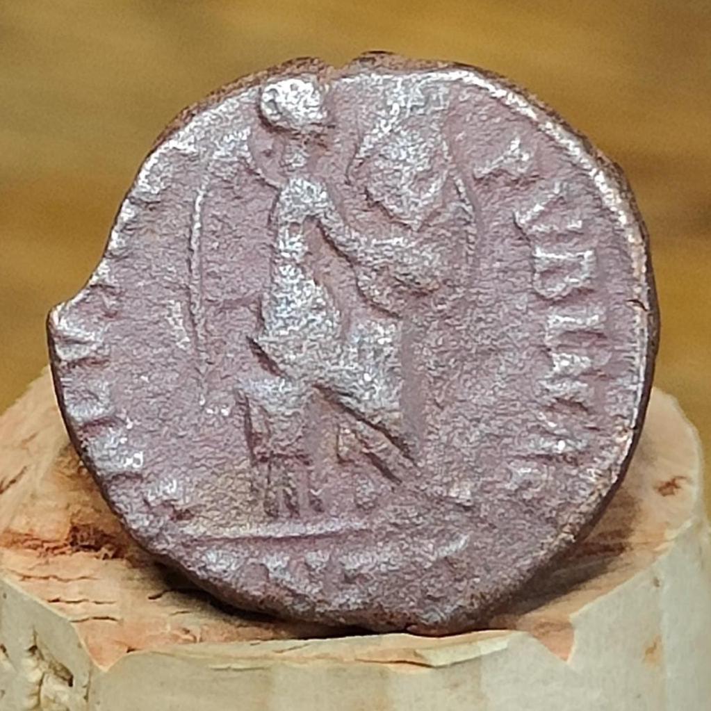 Eudoxia Roman coin with victory reverse, high grade ancient Nummus - VPUKcoins