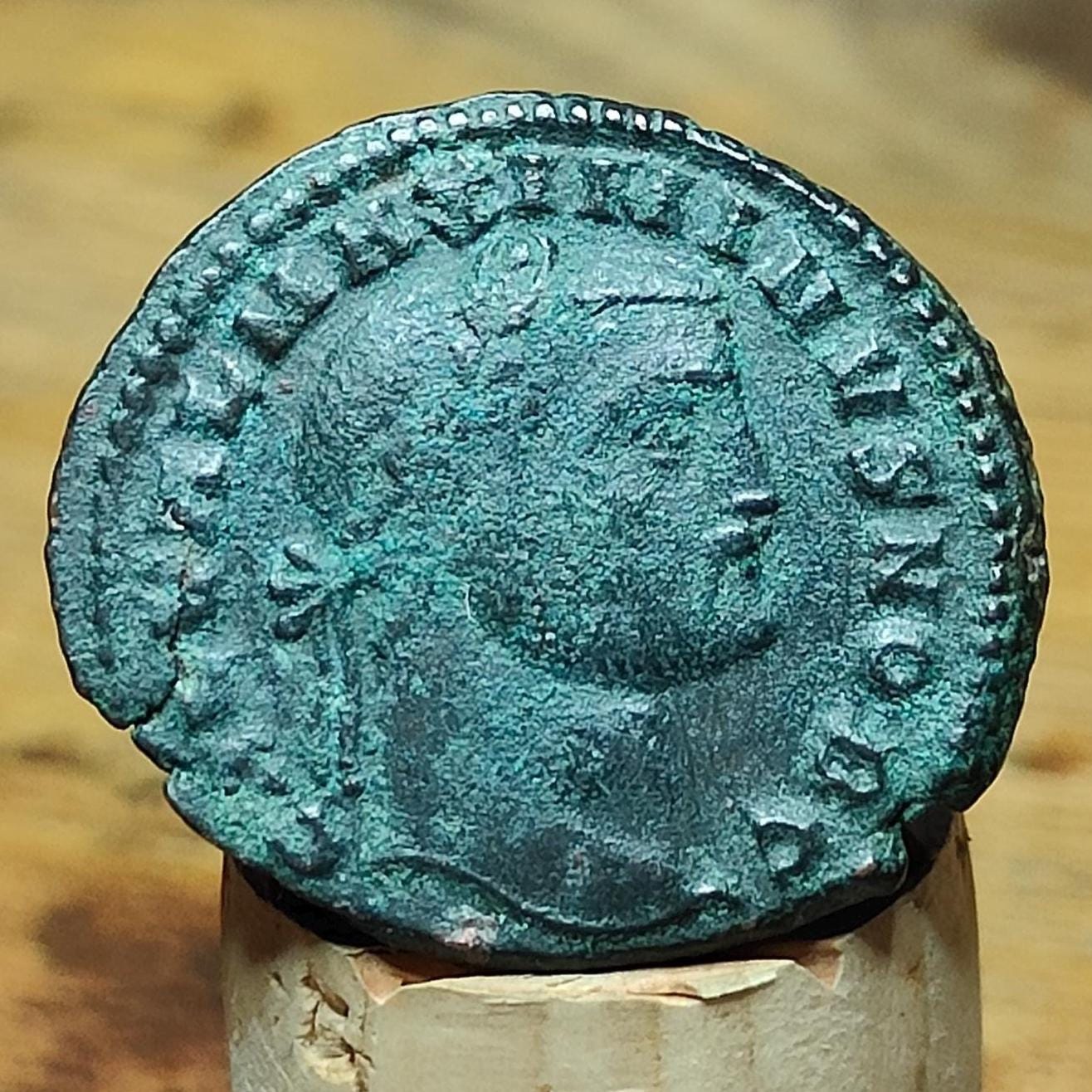 Galerius Maximianus Roman coin with Genius reverse, high grade ancient Follis - VPUKcoins