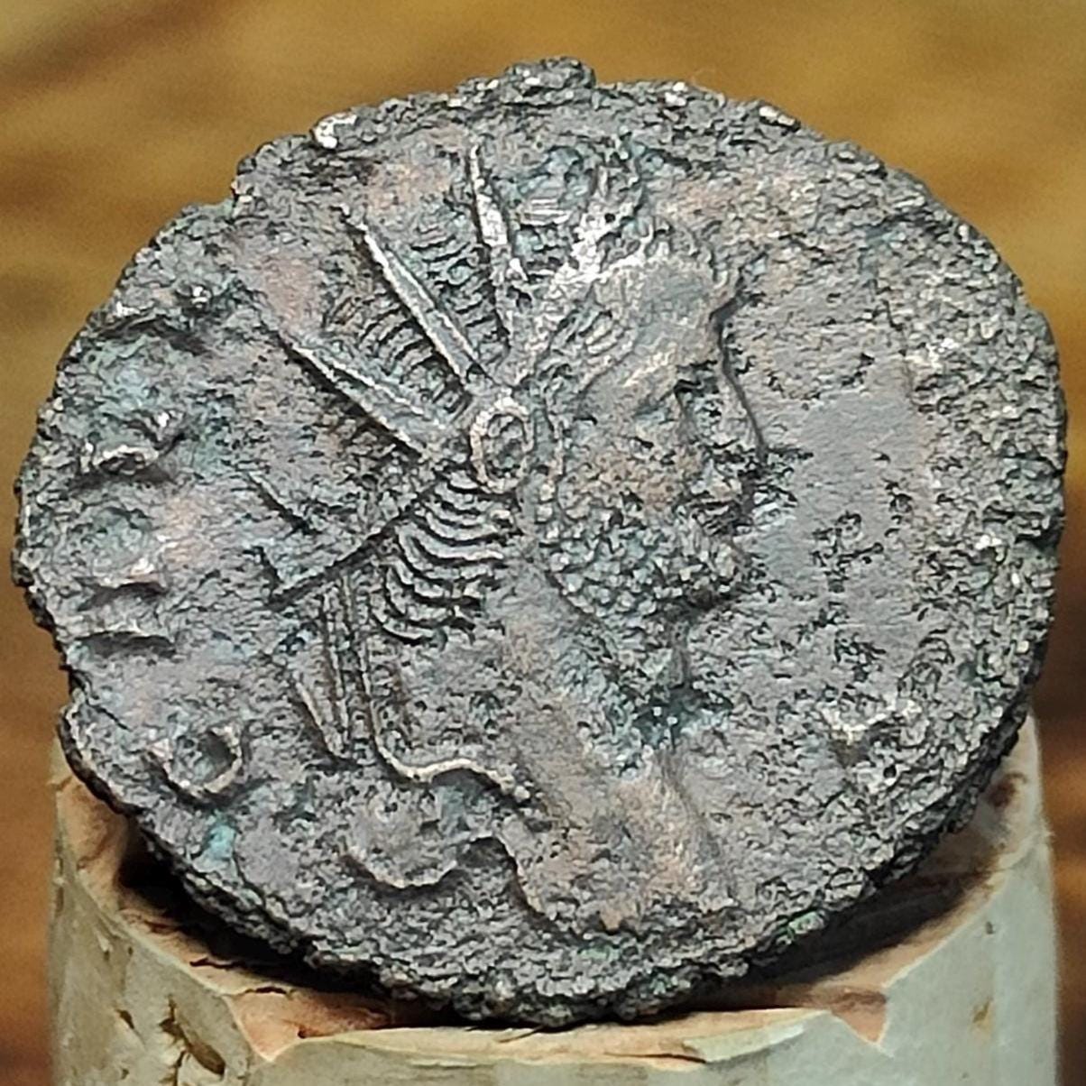 Gallienus Zoo series Roman coin AE3, 3rd century ancient Antoninianus - VPUKcoins