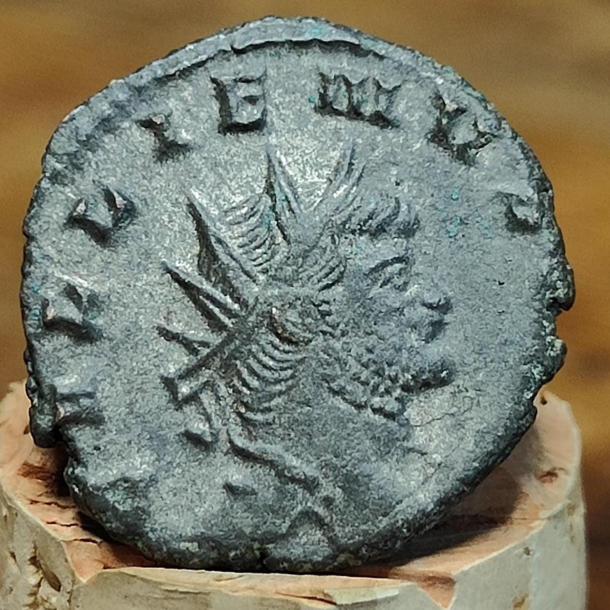 Gallienus Zoo series Roman coin AE3, 3rd century ancient Antoninianus - VPUKcoins