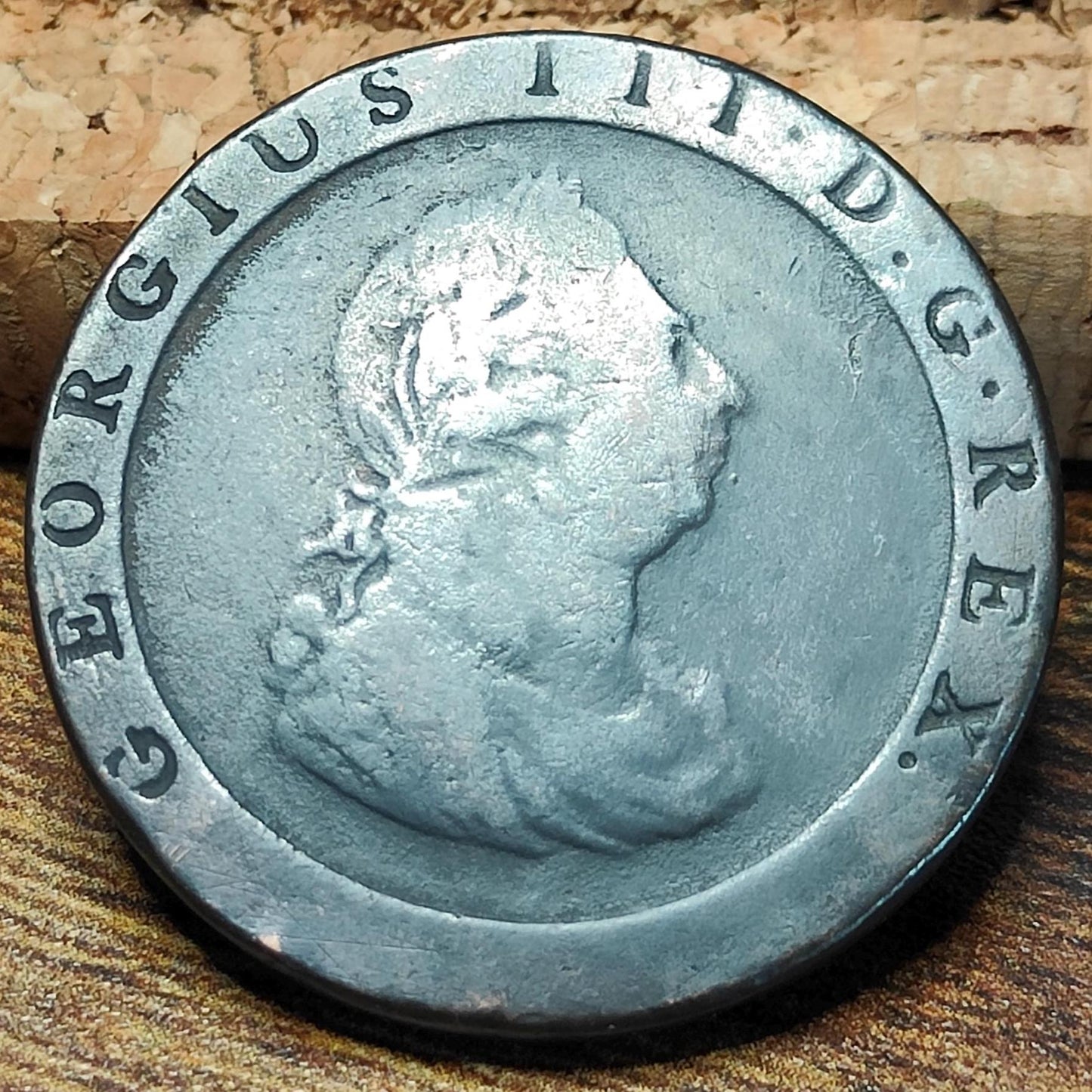 George III Cartwheel Penny, dated 1797 - Georgian/ US colonial coin - VPUKcoins