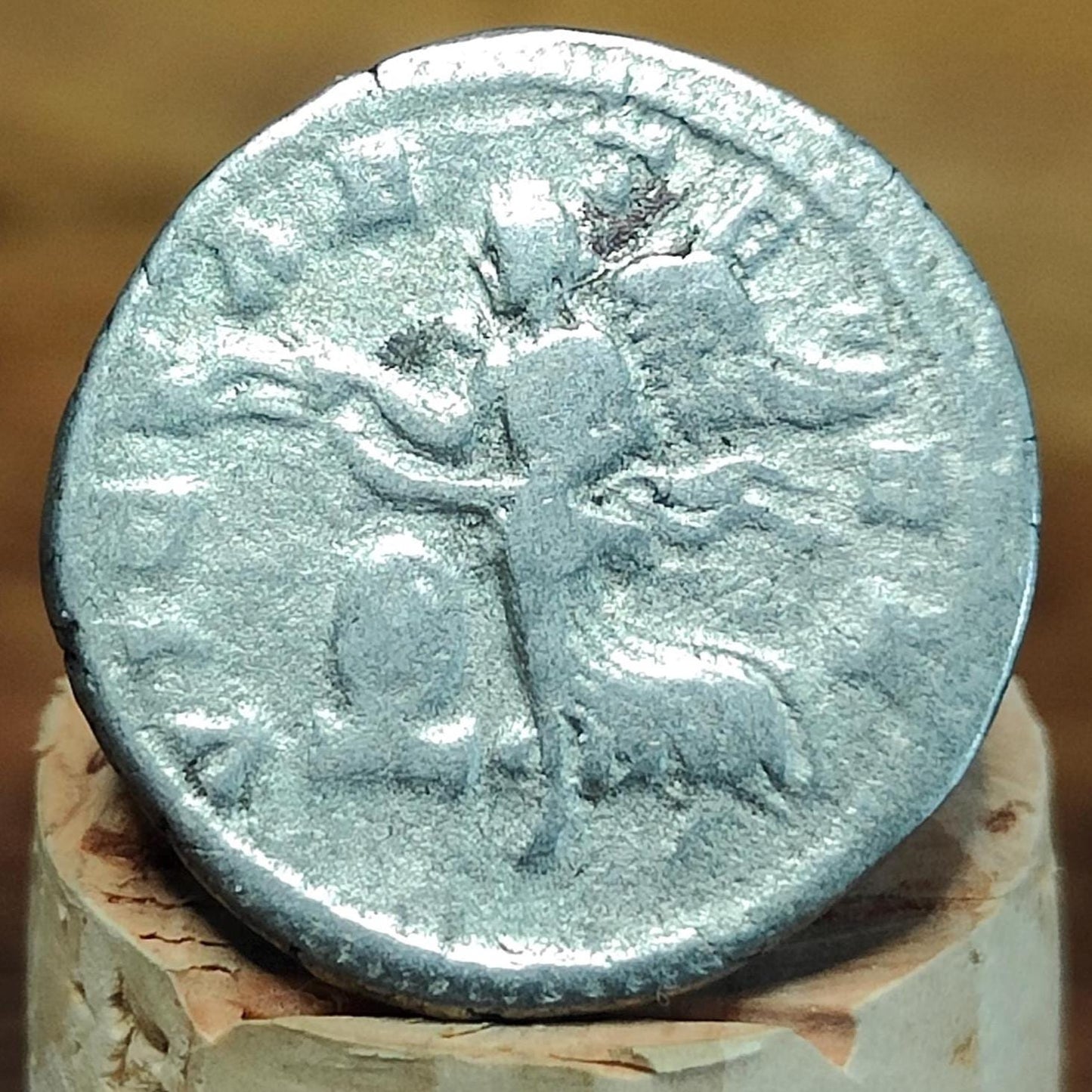 Geta Silver Denarius with Victory reverse, Ancient roman coin - VPUKcoins