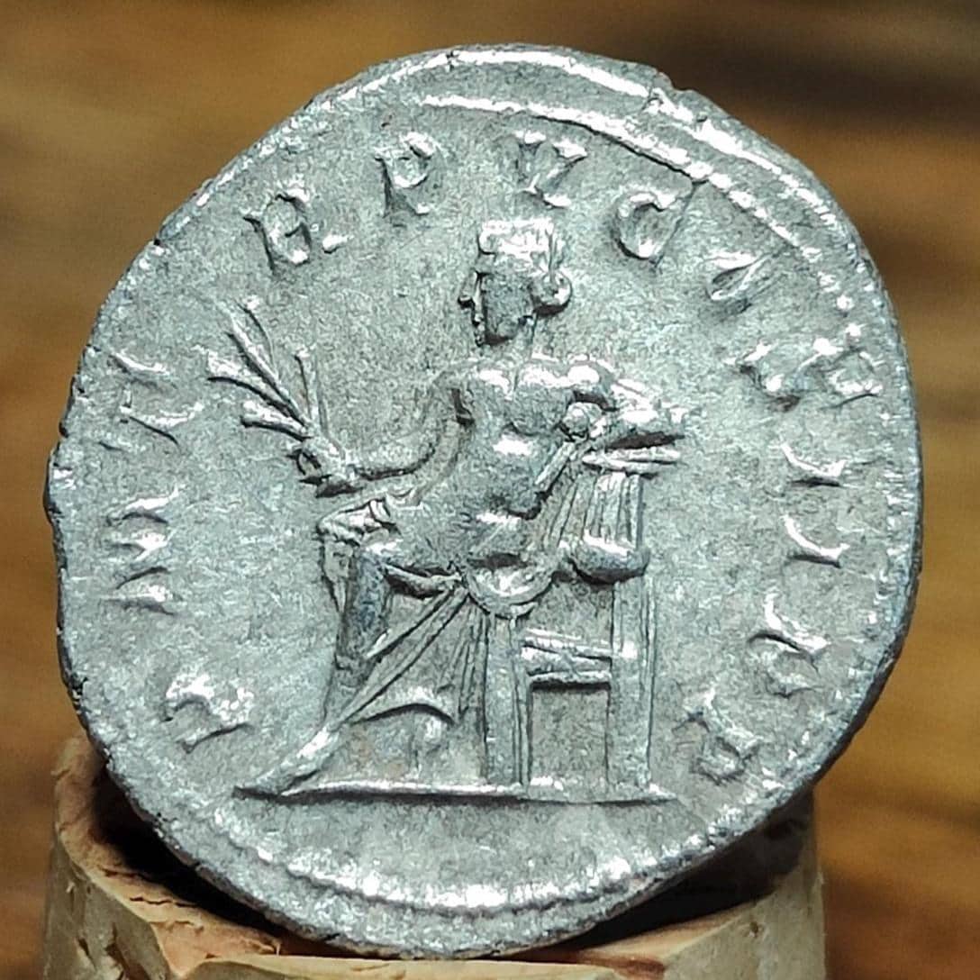 Gordian III Roman Antoninianus, Apollo reverse, ancient double denarius coin - VPUKcoins