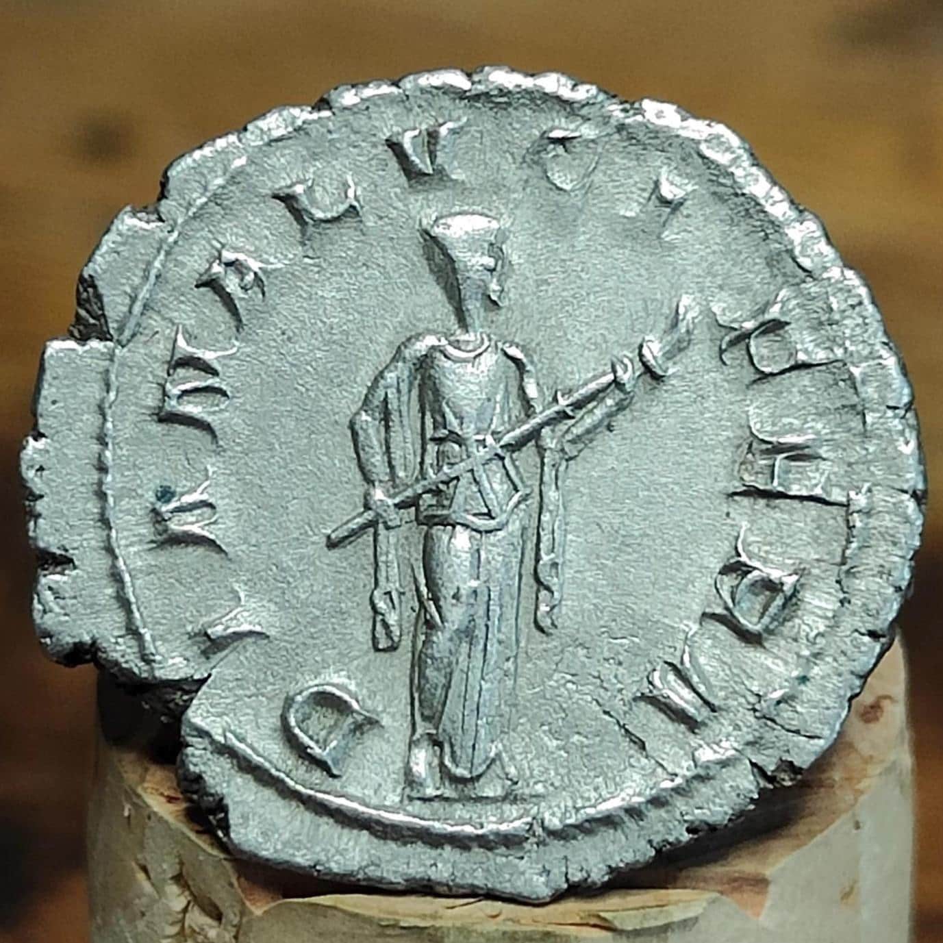 Gordian III Roman Denarius, Diana reverse, ancient coin - VPUKcoins