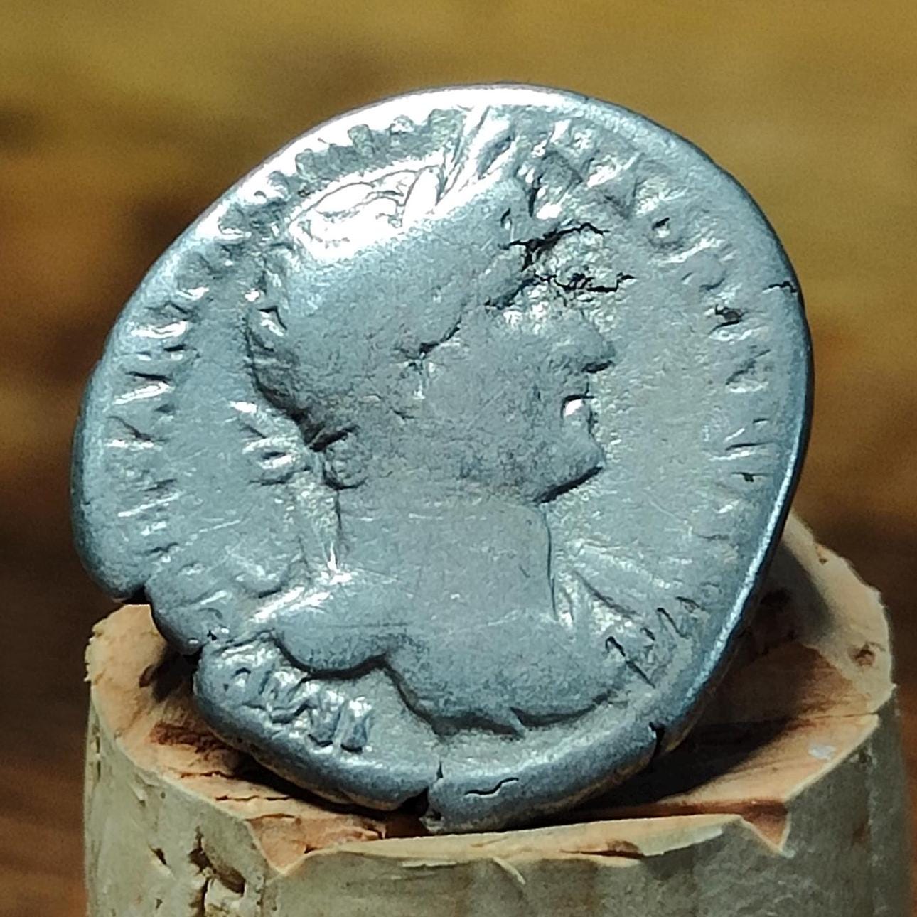 Hadrian Silver Denarius, Ancient roman coin with Felicitas reverse - VPUKcoins