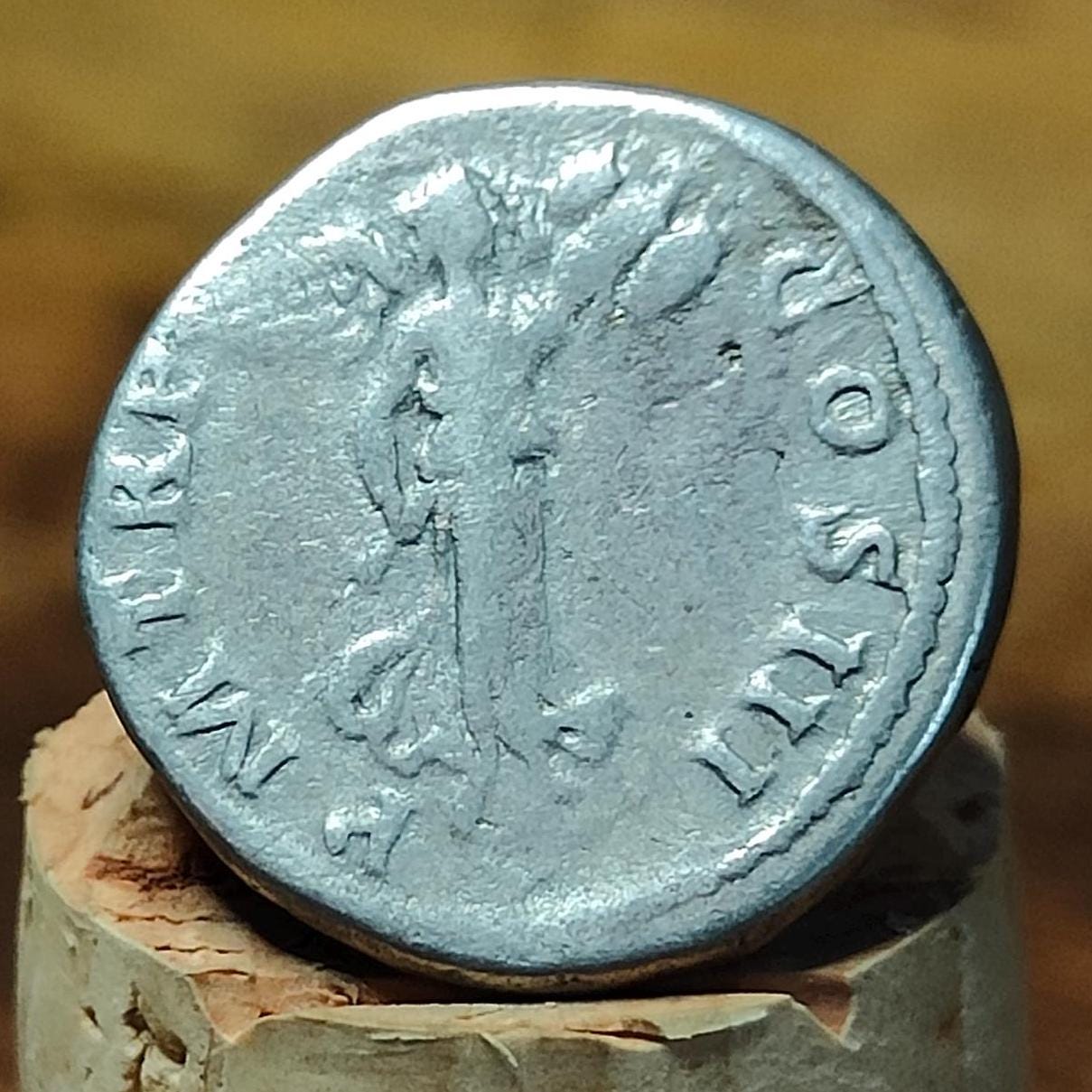 Hadrian Silver Denarius with victory reverse, Ancient roman coin