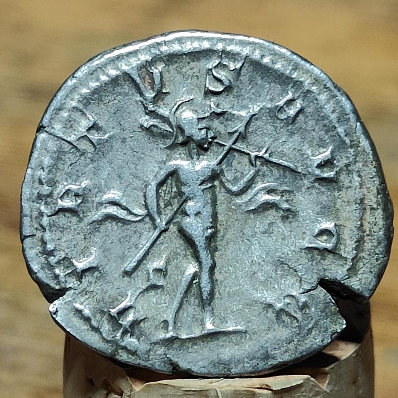 Philip II Genuine Roman Antoninianus, ancient double denarius coin