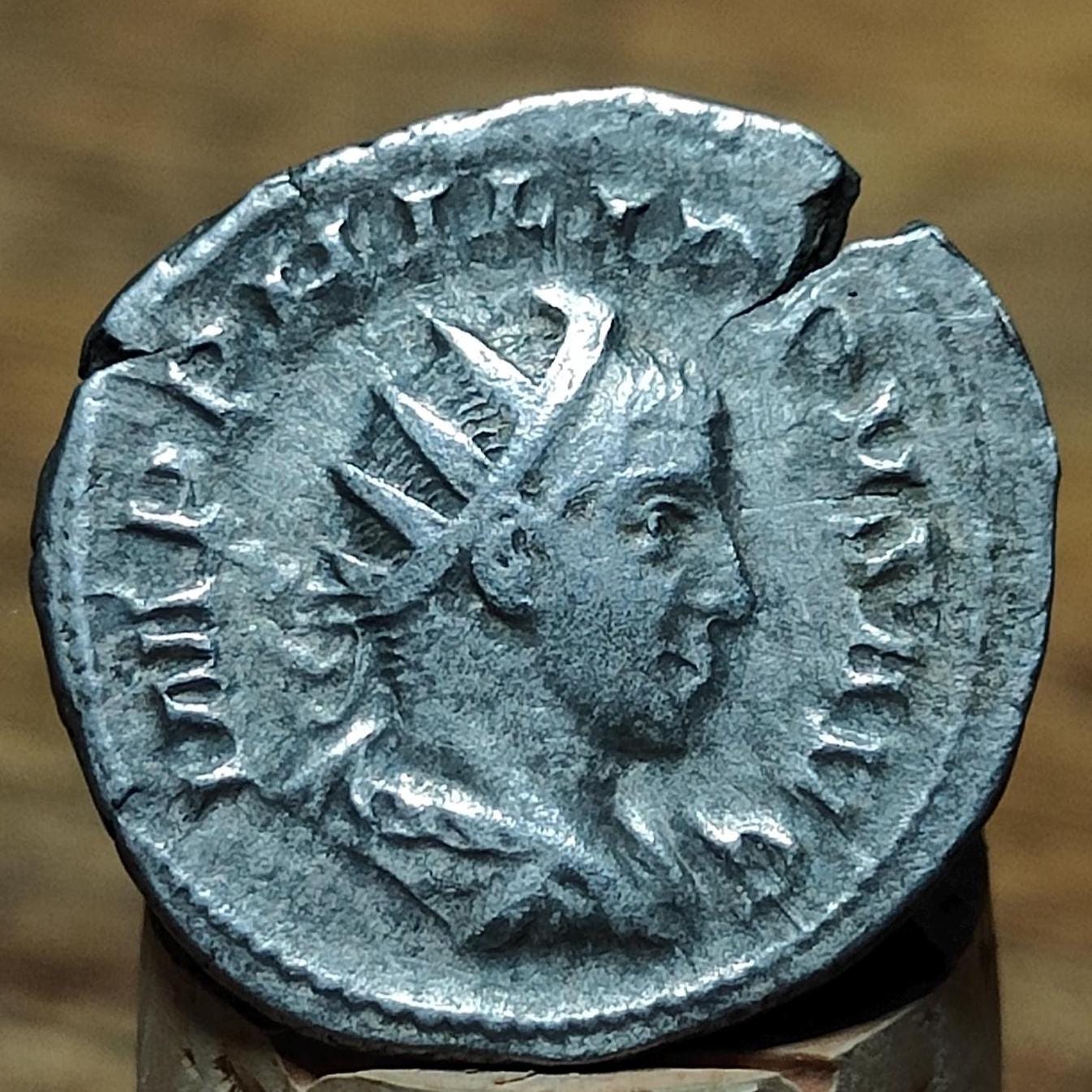 Philip II Genuine Roman Antoninianus, ancient double denarius coin