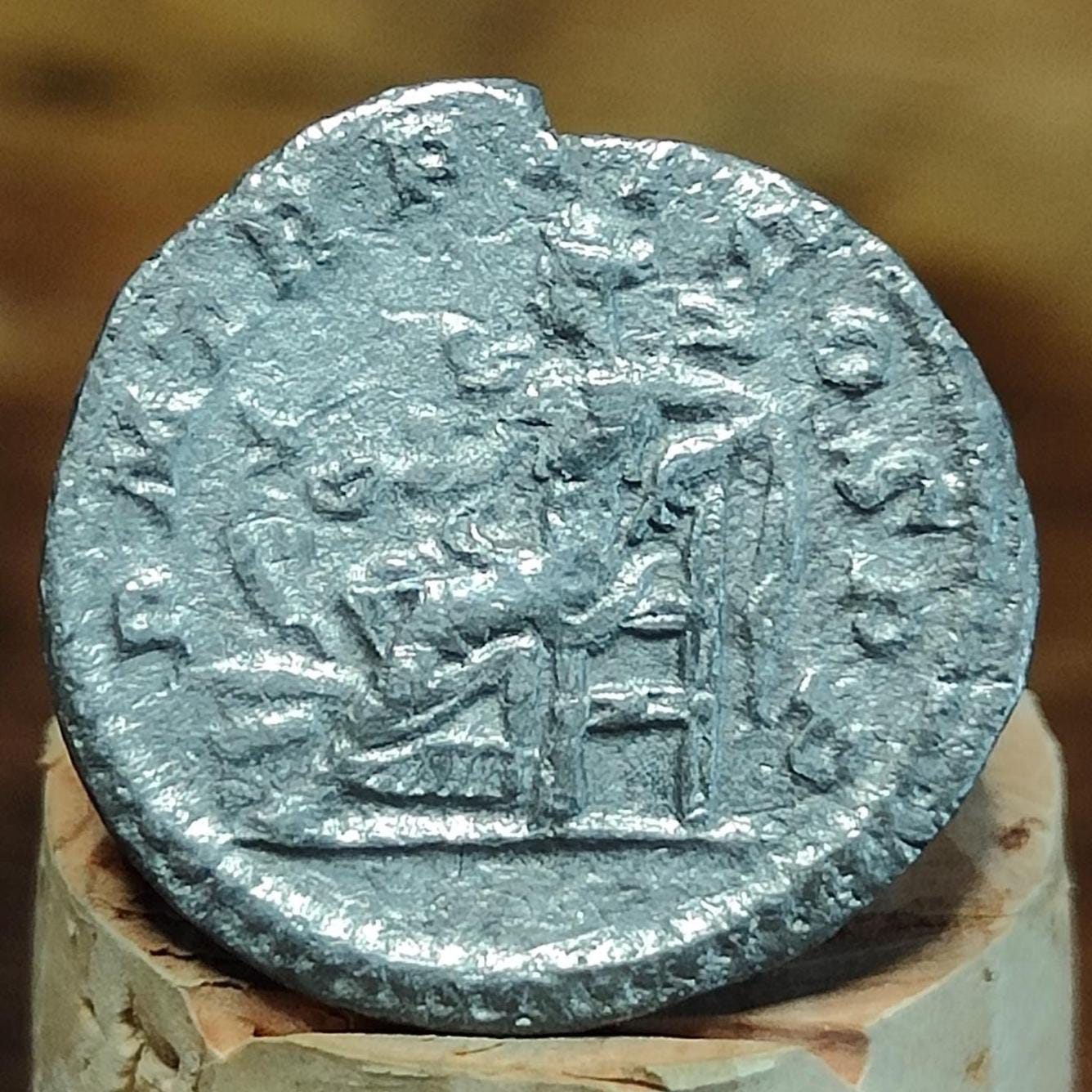 Severus Alexander with Salus reverse Silver Denarius, Ancient roman coin