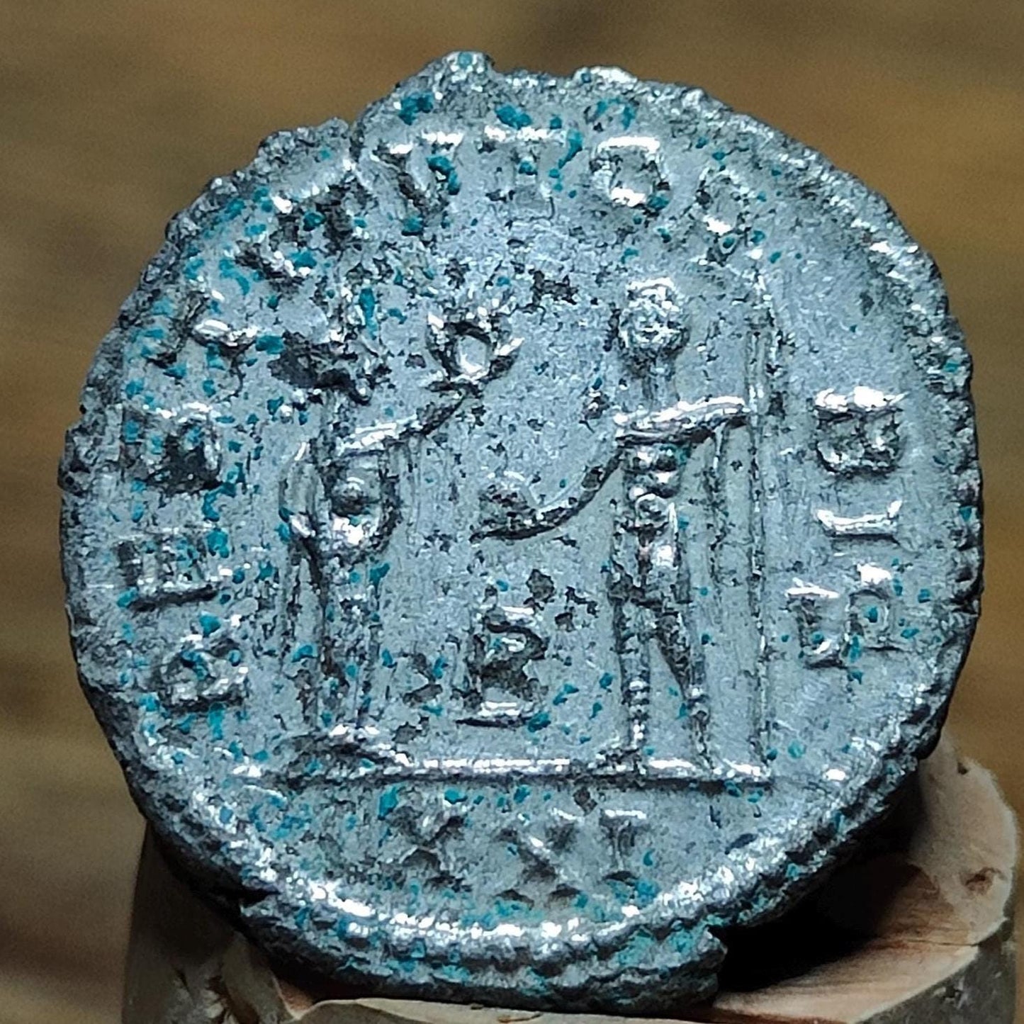 Genuine Roman Antoninianus of Probus, ancient double denarius coin