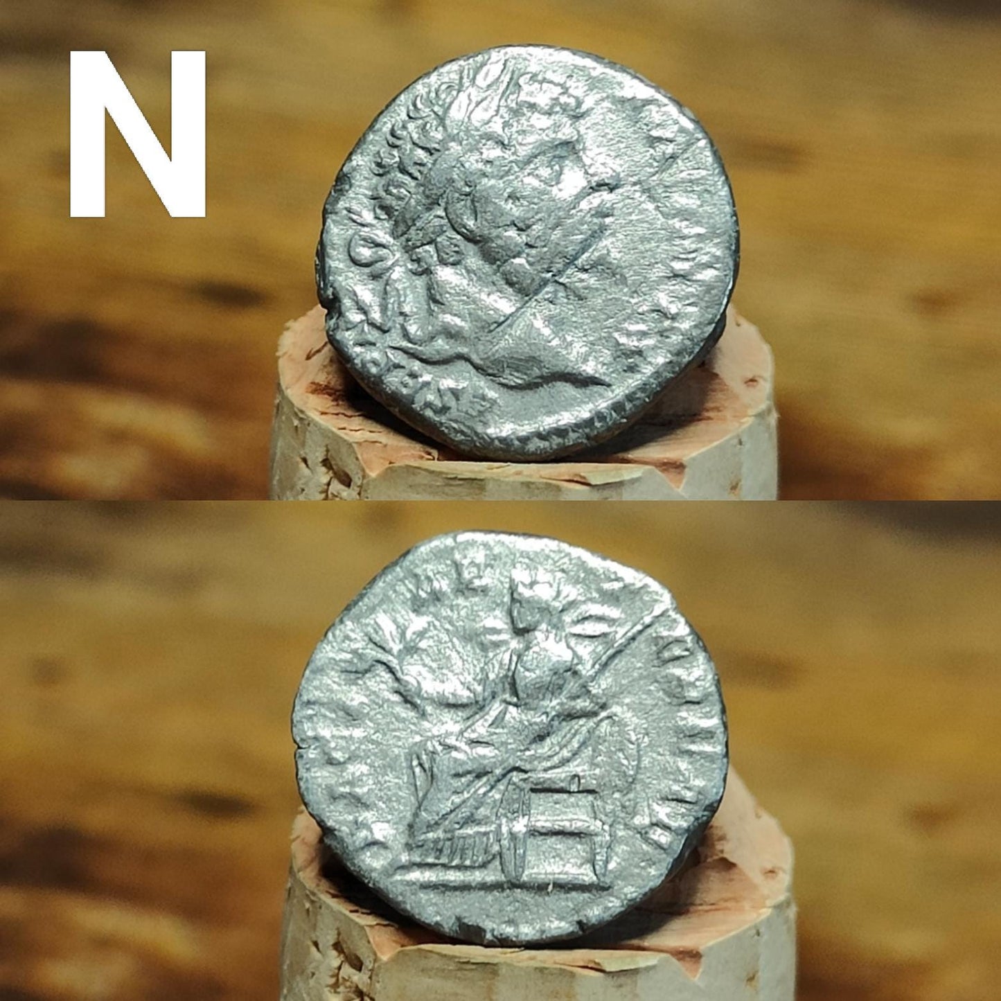 Roman Silver Denarius, Ancient roman coin