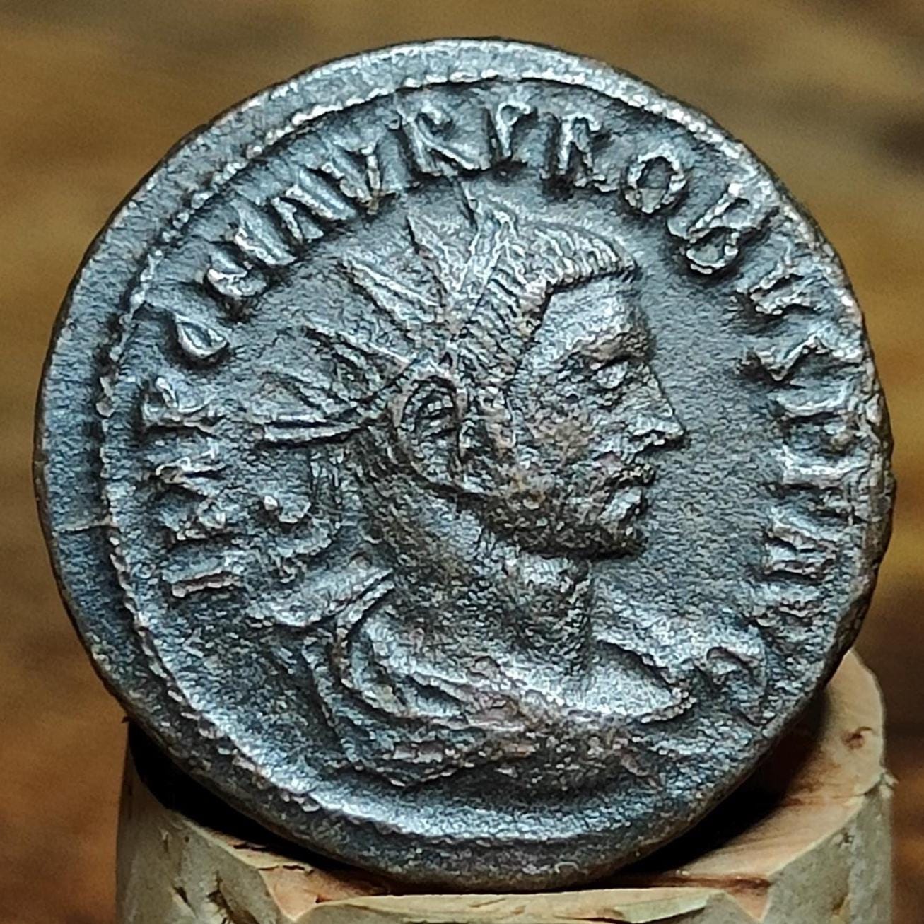 Probus Antoninianus, Jupiter reverse, ancient Roman double denarius coin