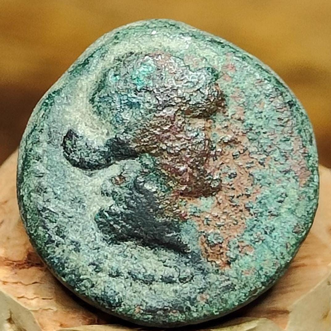 Lydia, Thyateira, Apollo / Double headed Axe, Ancient Greek coin