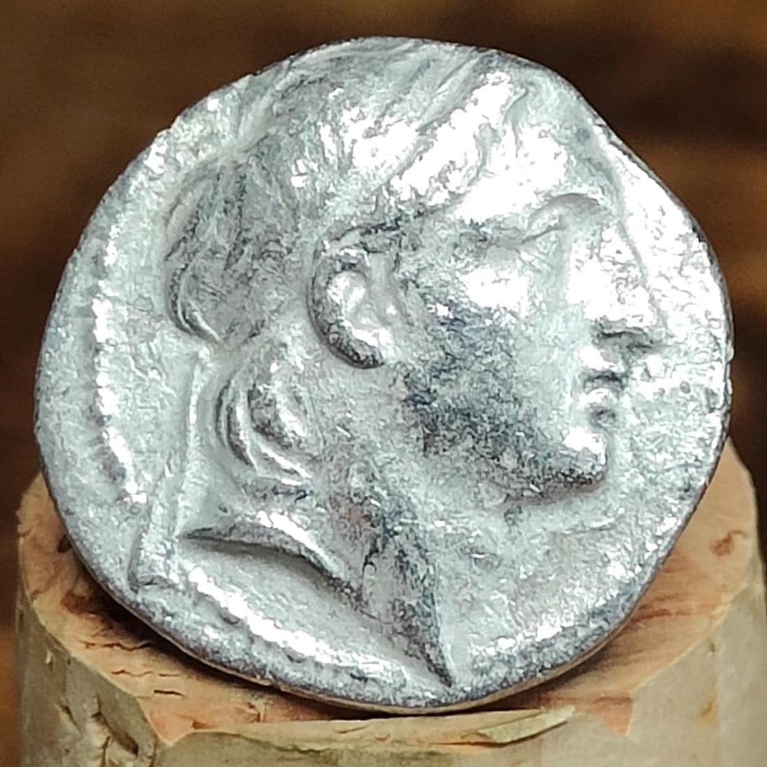 162-150 BC, Demetrios I Soter, Cornucopia reverse, Seleucid Empire, silver drachm, Ancient Greek coin