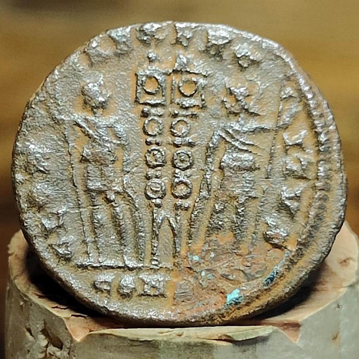 Constantine the Great Roman Coin with Soldiers Reverse, 306-337AD, AE3 nummus