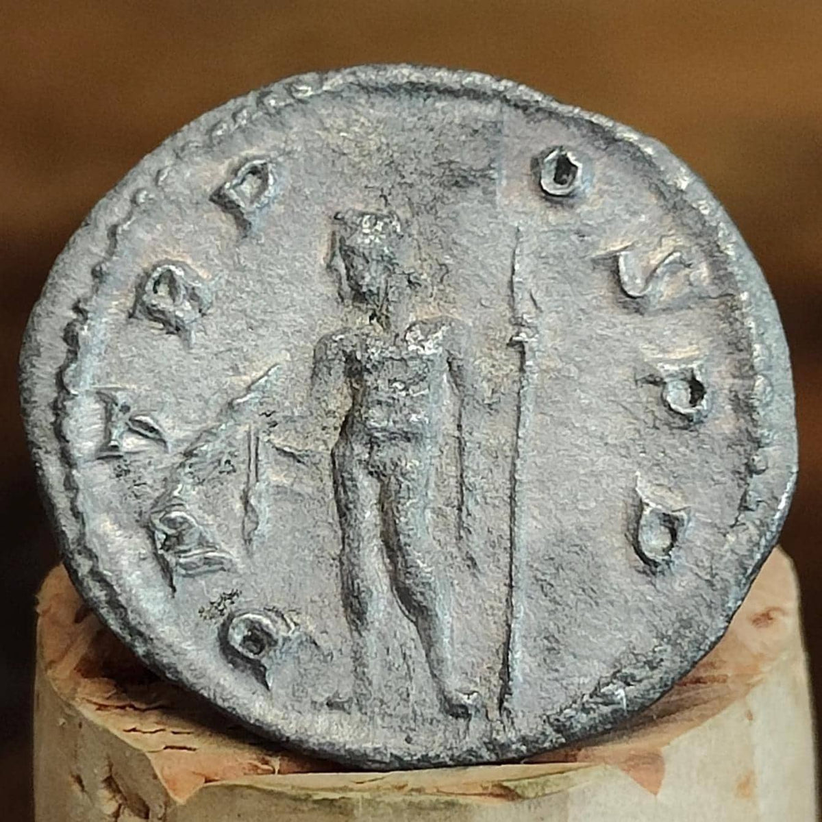 Severus Alexander with Jupiter reverse Silver Denarius, 222-235 AD, Ancient roman coin