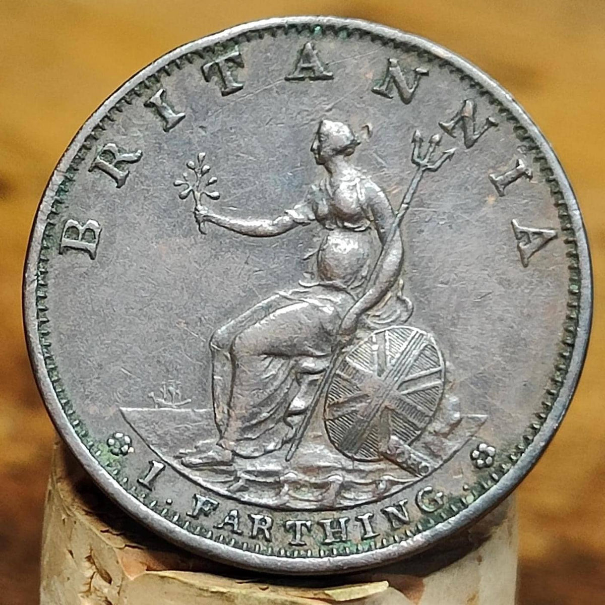 George III Farthing, dated 1799 - Georgian/ Napoleonic war coin