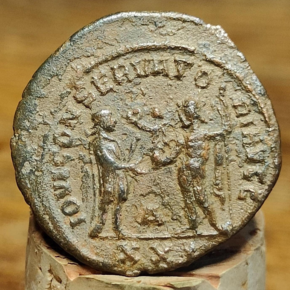 Diocletian Roman Antoninianus with Jupiter reverse, 284-305AD, ancient double denarius coin