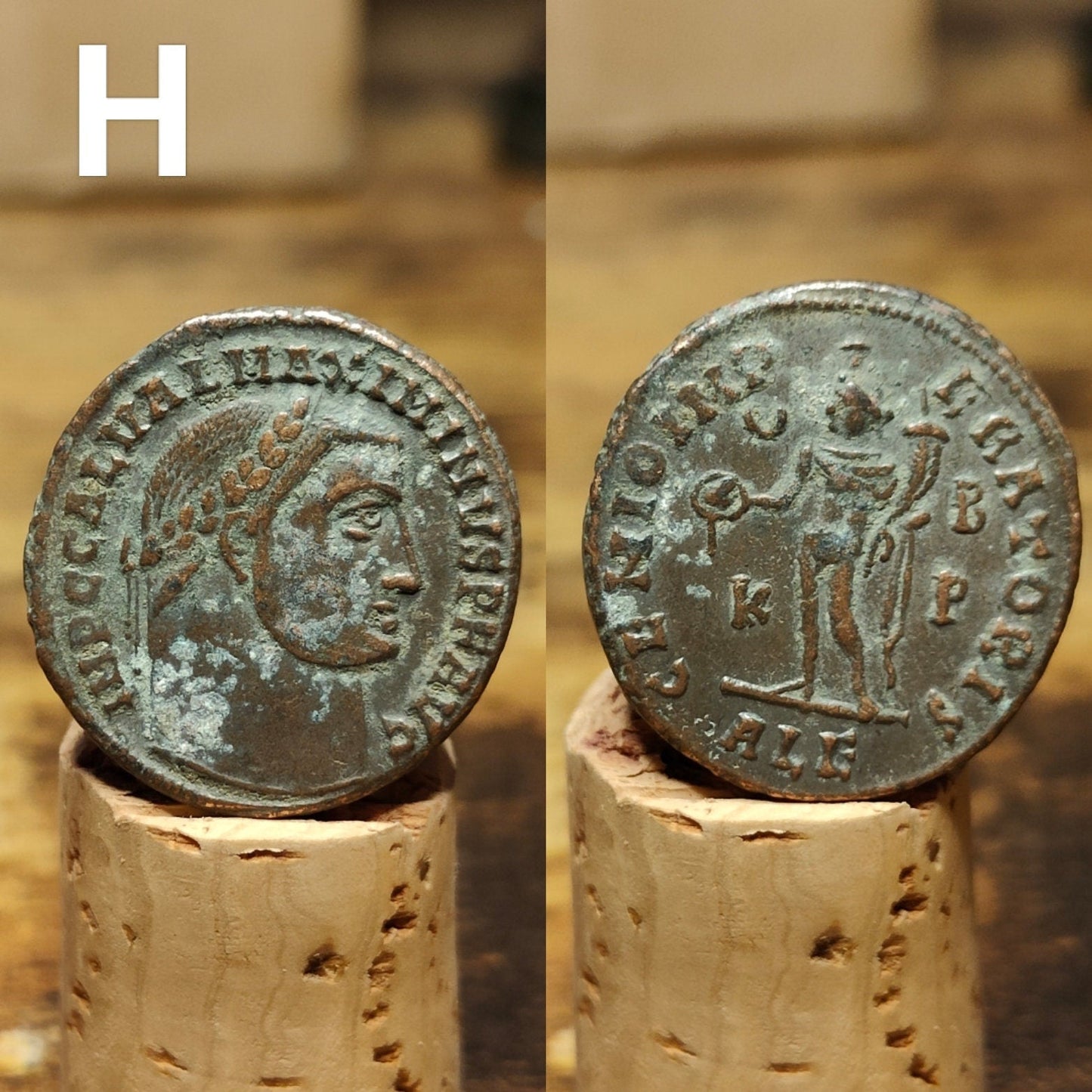 Large Roman Follis, genuine ancient coins from the Roman empire - VPUKcoins