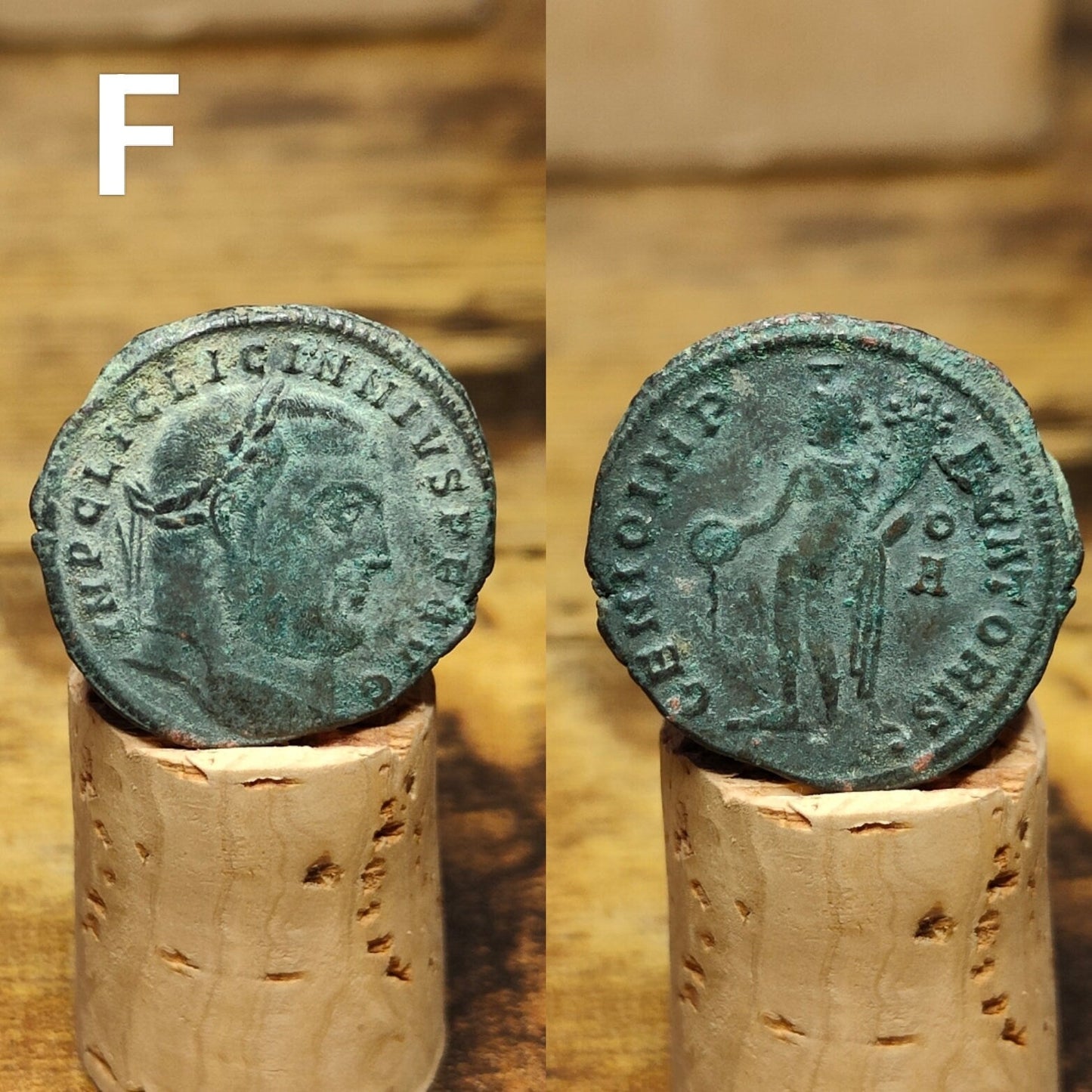 Large Roman Follis, genuine ancient coins from the Roman empire - VPUKcoins