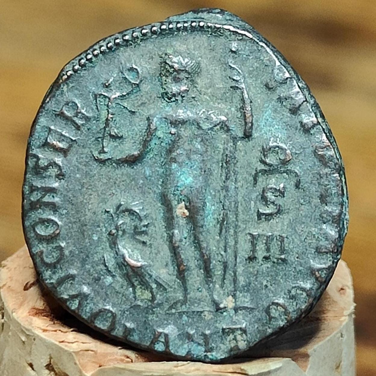 Licinius Roman coin with Jupiter reverse, high grade ancient Follis - VPUKcoins