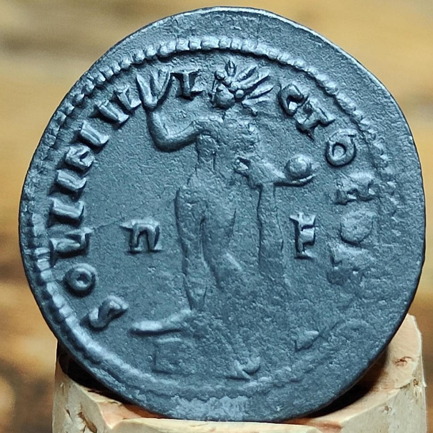 Licinius with Sol reverse Roman coin, high grade ancient Follis - VPUKcoins