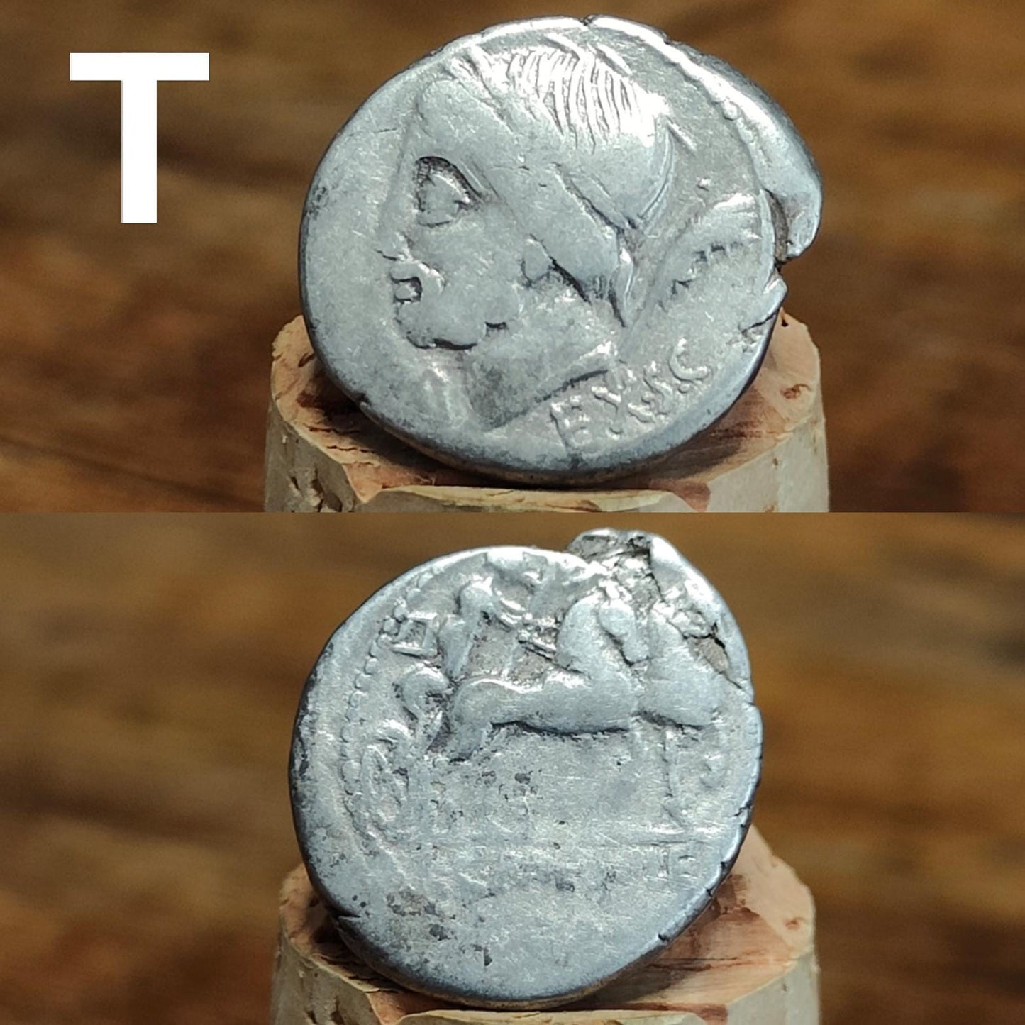 Roman Republic Silver Denarii featuring Roma and Gods/ Goddesses, 2100 years old! - VPUKcoins