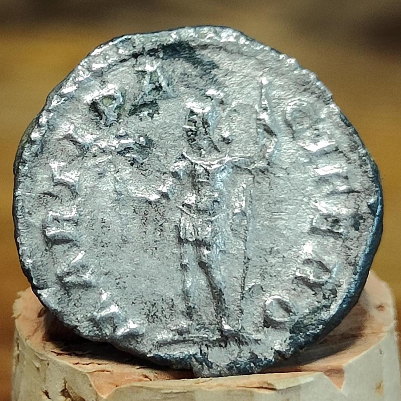 Severus Alexander with Mars reverse Silver Denarius, Ancient roman coin - VPUKcoins