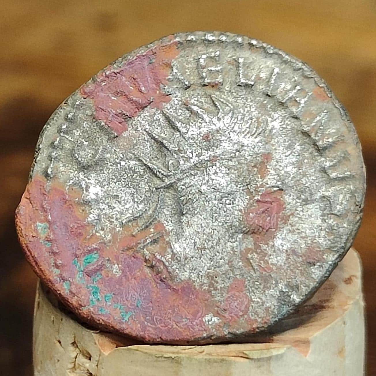 Vabalathus and Aurelian Roman Antoninianus, ancient double denarius coin, 270-272AD. - VPUKcoins