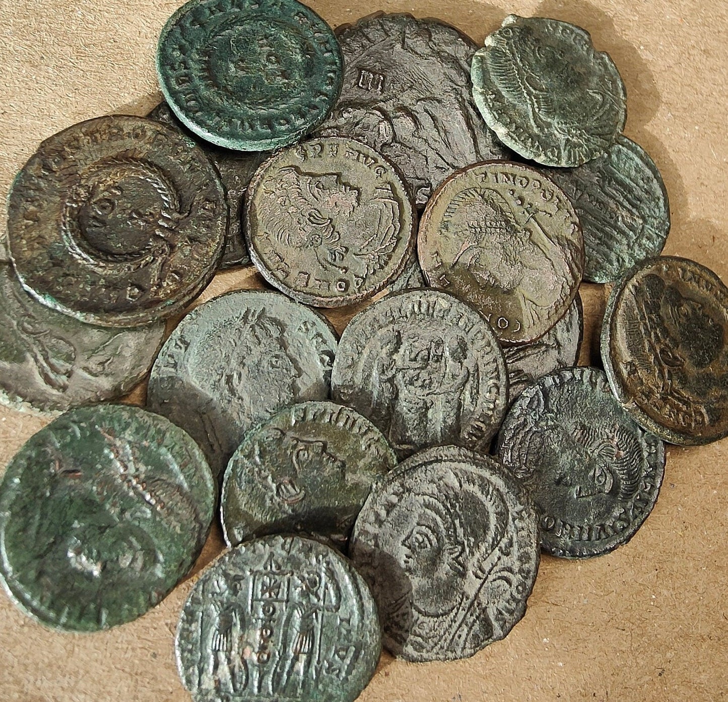 Very Fine Roman coins, 4th century ancient Nummus - VPUKcoins