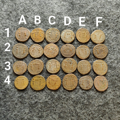 RESERVED 8 Roman coins
