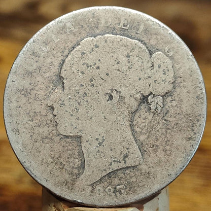 1883 Queen Victoria Silver Halfcrown Coin, Young Head - VPUKcoins