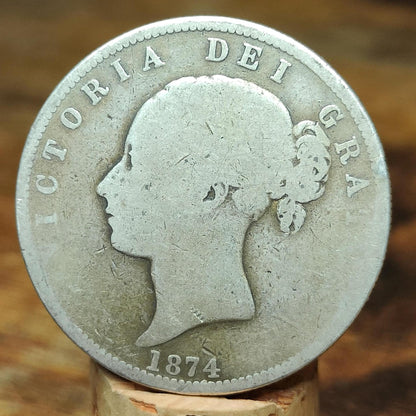 1894 Queen Victoria Silver Halfcrown Coin Young Head - VPUKcoins