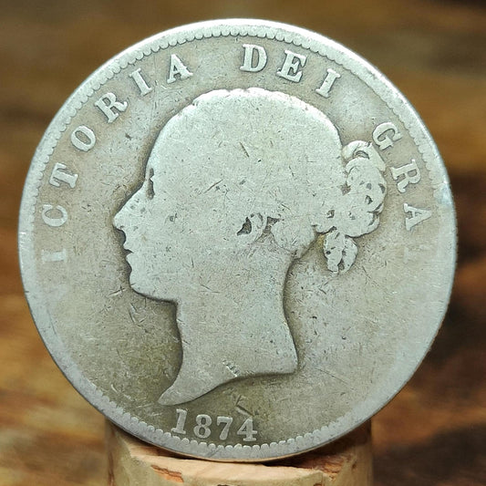 1894 Queen Victoria Silver Halfcrown Coin Young Head - VPUKcoins