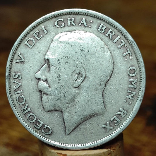 1914 King George V Silver Halfcrown Coin - VPUKcoins