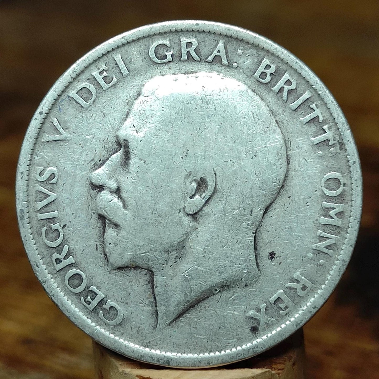 1915 King George V Silver Halfcrown Coin - VPUKcoins