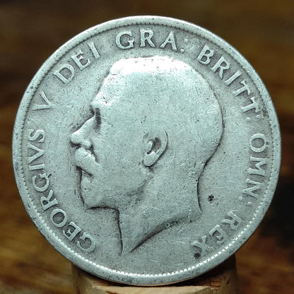 1915 King George V Silver Halfcrown Coin - VPUKcoins