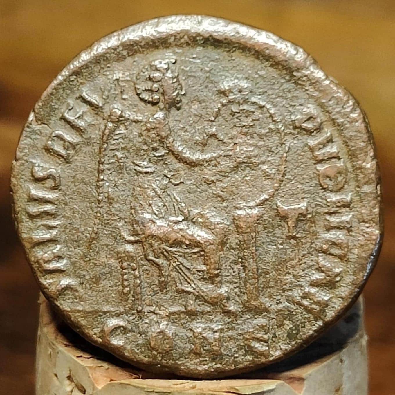 Aelia Flaccilla Roman coin with Victory reverse, 4th century ancient Follis AE2 - VPUKcoins