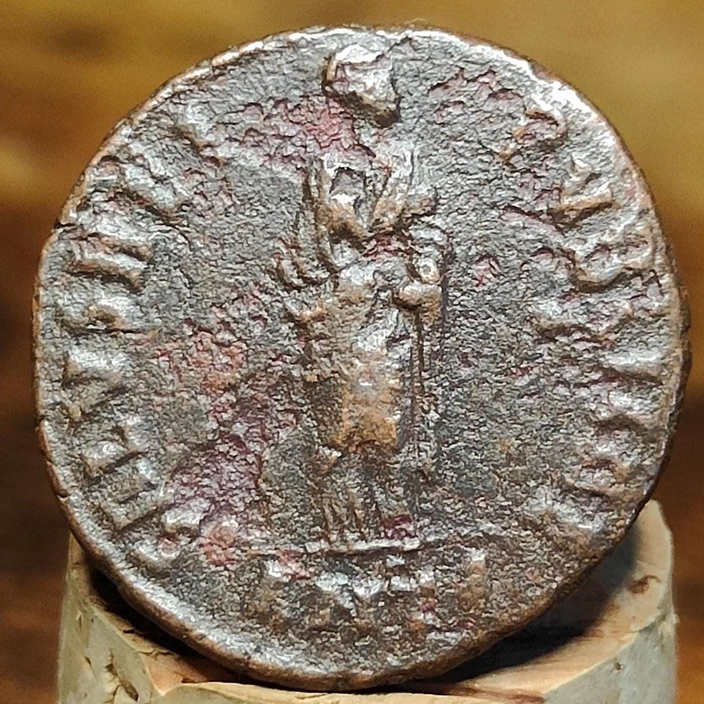 Aelia Flaccilla Roman coin with Victory reverse, 4th century ancient Follis AE2 - VPUKcoins