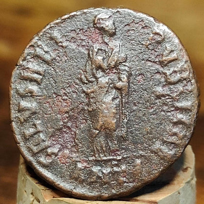 Aelia Flaccilla Roman coin with Victory reverse, 4th century ancient Follis AE2 - VPUKcoins