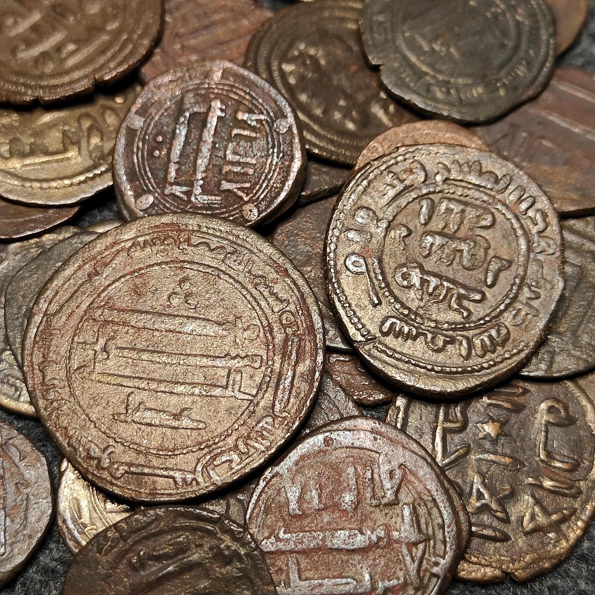 Ancient Islamic Coins, Authentic Arabic Fals of the Middle East - VPUKcoins